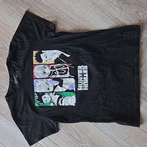 Hunter X Hunter Black Graphic Tee Large